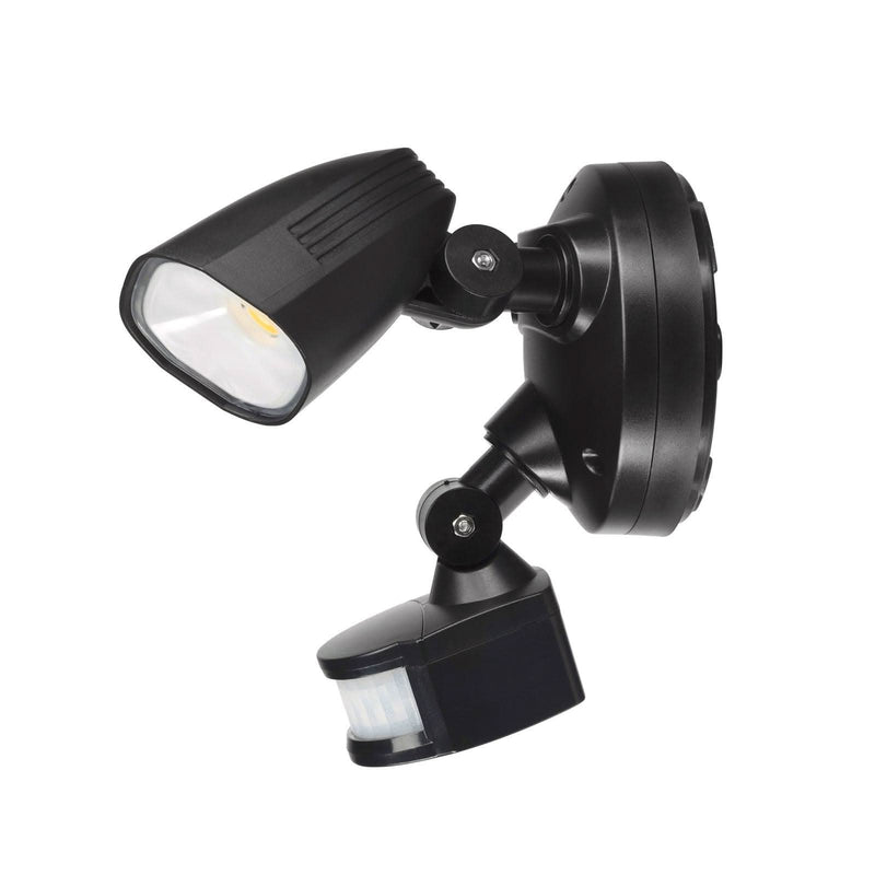 Brilliant Black Frontier Smart Wi-Fi Security Floodlight with Sensor