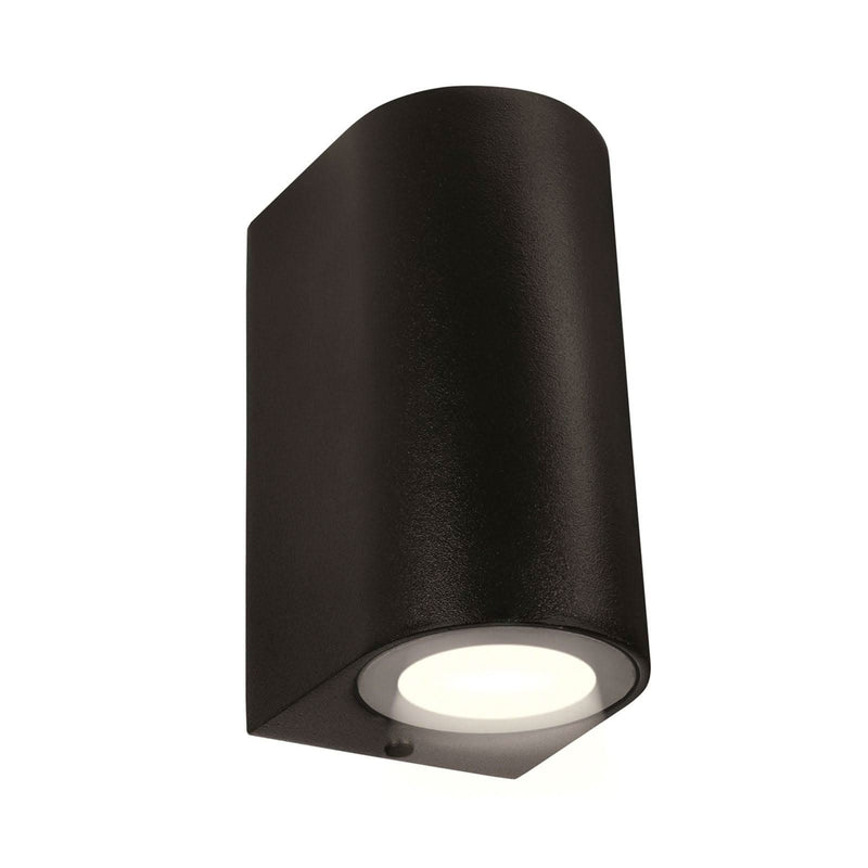 Brilliant Black Corbett 35W Modern Up/Down Wall Light