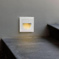 Brilliant White Lachlan LED Square Step Light