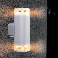 Brilliant White Glenelg-Ambient LED Exterior Up/Down Wall Light