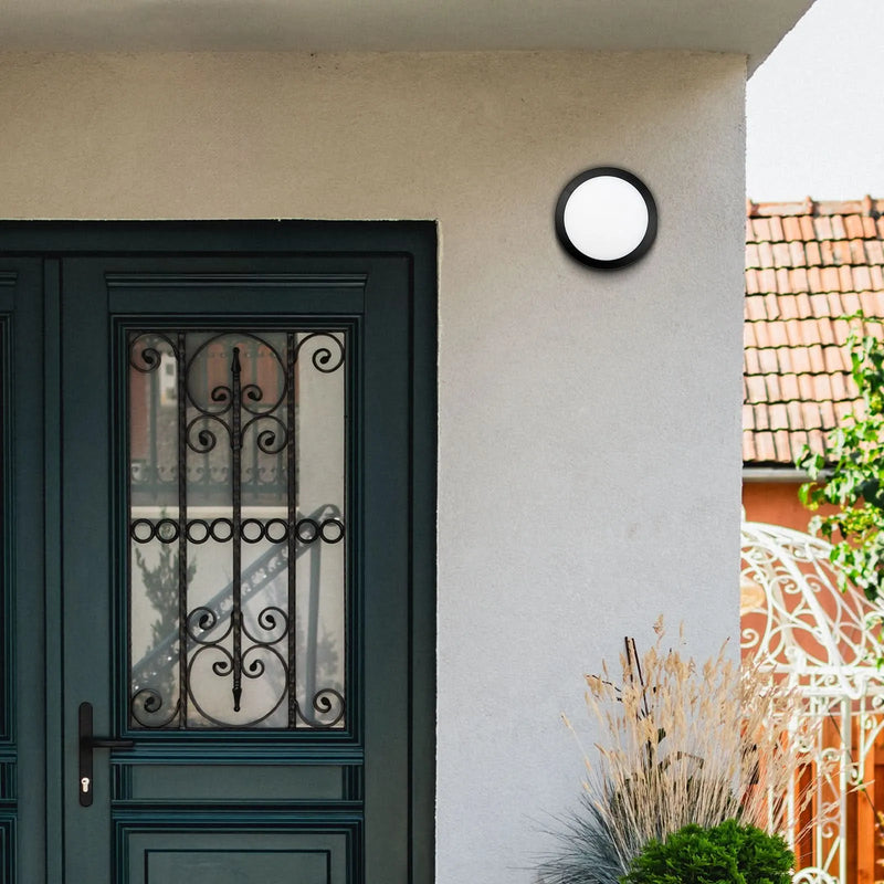 Brilliant Black Kensley 10W Impact Poly LED Bunker Light