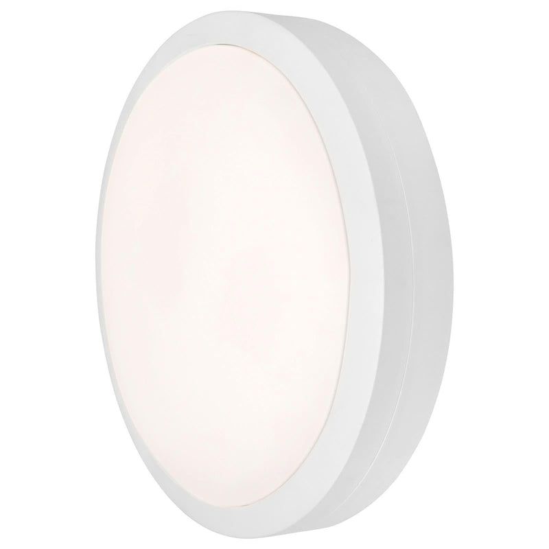 Brilliant White Kensley 20W Impact Poly LED Bunker Light