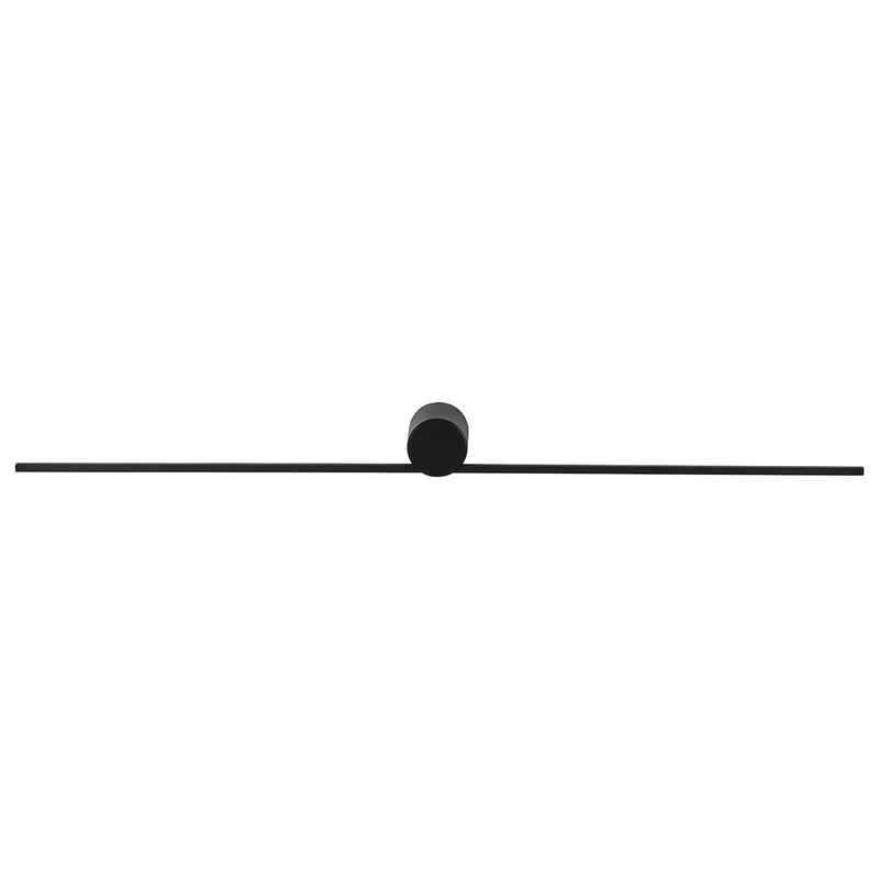 Brilliant Miro Matt Black Vanity Light