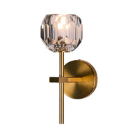 Brilliant Celeste Glass And Satin Brass  Vanity Light