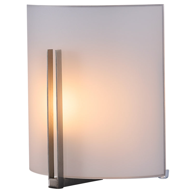Brilliant Ripley Satin Nickel Wall Sconce