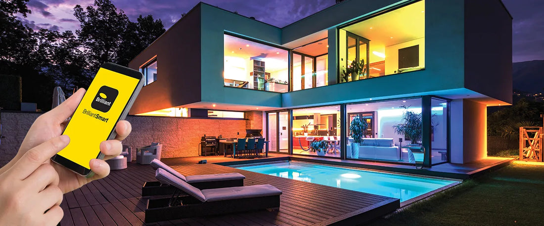 Get smart home automation solutions from Brilliant Lighting