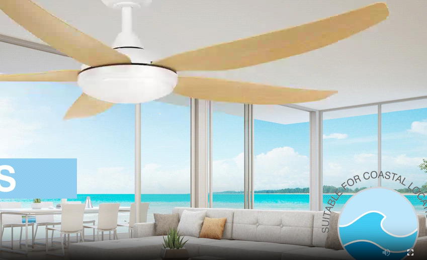 The new Amari DC Ceiling Fans with massive air movement