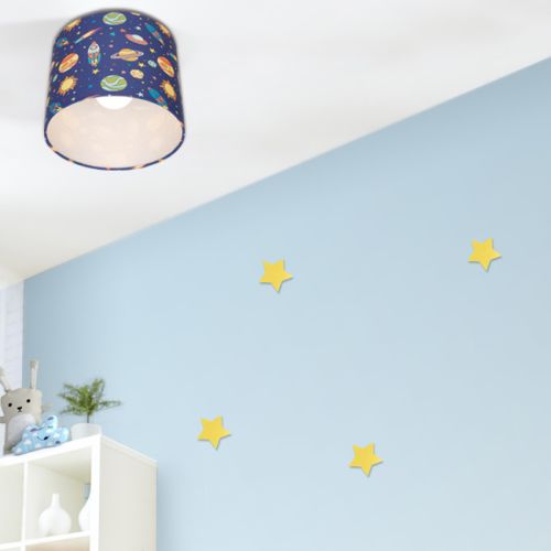 Inspired kids bedrooms with gorgeous bedside lamps and shades