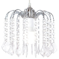 Brilliant Yalena Chrome Batten Fix Light