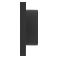ABS Black Exterior 100mm Square Grille Vent
