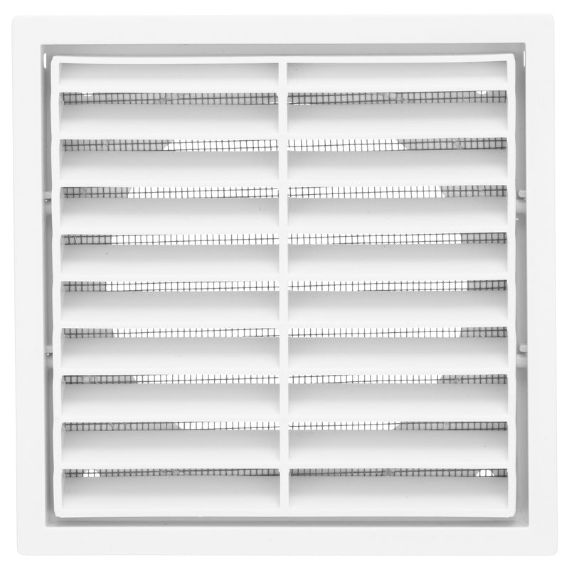 ABS Exterior 100mm Square Grille Vent