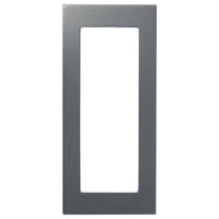 Brilliant Charcoal Osaka Modern Square E27 Wall Light