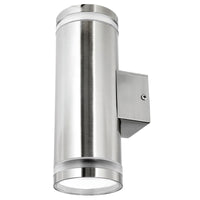 Brilliant Stainless-Steel Leto Energy Saving Wall Light