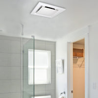 Brilliant White Sarico-II Square ø240mm Exhaust Fan