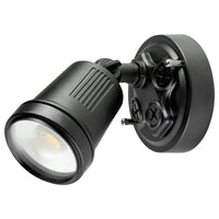 Brilliant Black Hunter-III LED Single Light Floodlight