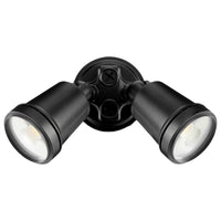 Brilliant Black Hunter-III LED Twin Light Floodlight