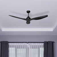 Brilliant Black Bahama 52" DC Ceiling Fan