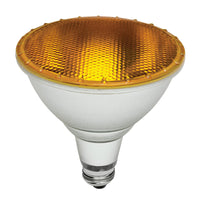 Brilliant Yellow Coloured LED PAR38 15W Reflector Globe