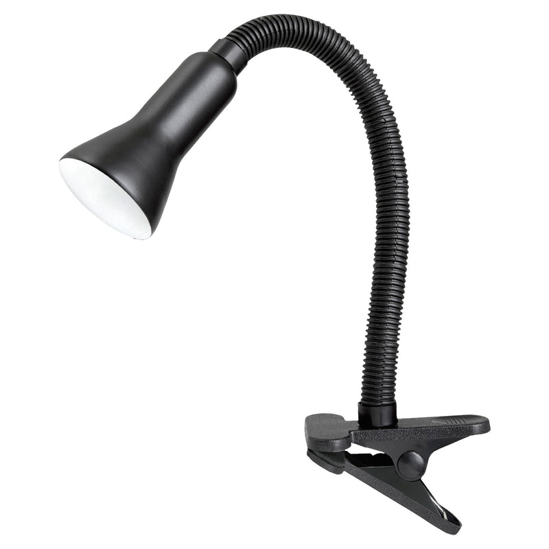 Brilliant Vito Black Clamp Lamp