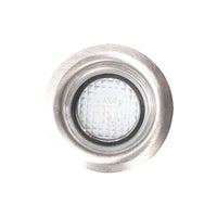 Brilliant Stainless Steel Lennox 40mm Round LED Deck Light Kit-10 Pack