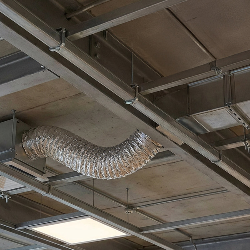 Flexible 200mm Aluminium Duct-10 Pack