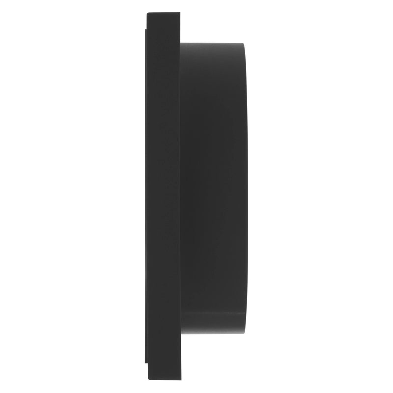 ABS Black Exterior 200mm Square Grille Vent