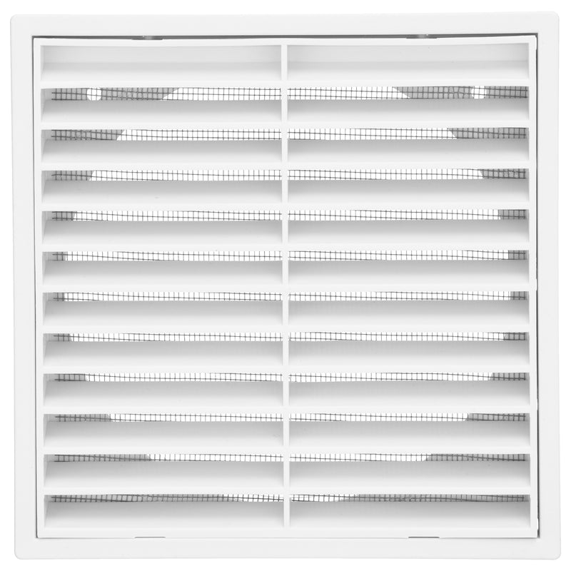 ABS Exterior 200mm Square Grille Vent