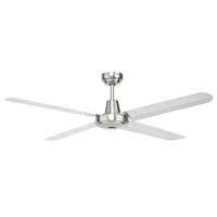 Brilliant Stainless-Steel Atrium 48" AC Ceiling Fan