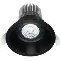 Brilliant Black Mini Trim II CCT Gimbal Downlight