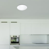 Brilliant White Cordia 12W Flush Ceiling Light