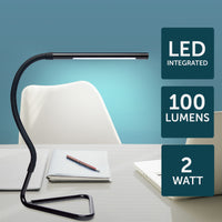 Brilliant Taka Black Task Lamp