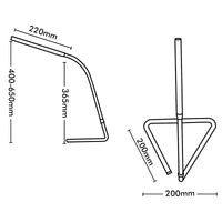 Brilliant Taka Black Task Lamp