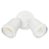 Brilliant White Hunter Trio Twin Single Floodlight