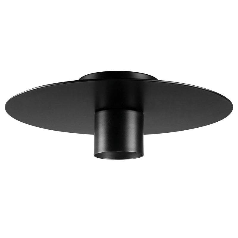 Brilliant Comet Matt Black DIY Install Batten Fix Light Shade