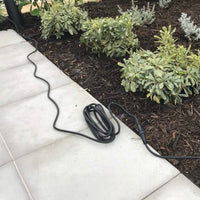 Brilliant Black 4-Pin 2.5m Garden Light Cable