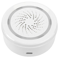 Brilliant White Smart WiFi Siren Alarm