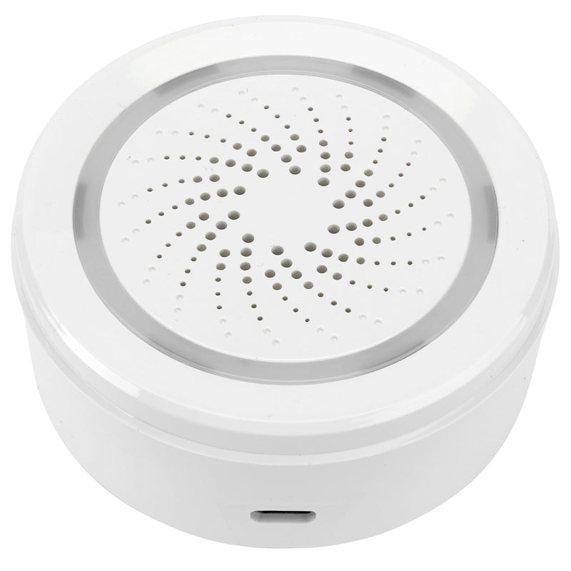 Brilliant White Smart Wi-Fi Siren Alarm