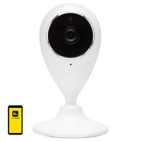 Brilliant Smart White WiFi Sensor Camera