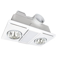 Brilliant White Supernova-II 2+1 Light 3-In-1 Bathroom Mate