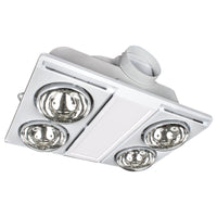 Brilliant White Supernova-II 4+1 Light 3-In-1 Bathroom Mate