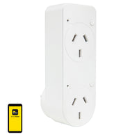 Brilliant White Smart WiFi Double Plug