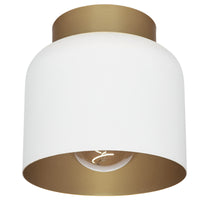 Brilliant Rene White DIY Install Batten Fix Light Shade