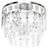 Brilliant Tivoli Clear DIY Install Batten Fix Light Shade