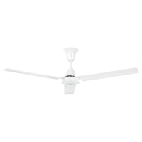 Brilliant White Aluminium Airmotion 48'' AC Ceiling Fan