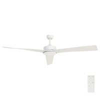 Brilliant Matt White Maxi 66” DC Ceiling Fan