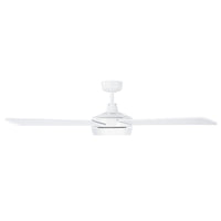 Brilliant White Tempest-Supreme 52” AC Ceiling Fan with Light