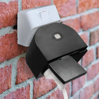 Brilliant Black Wi-Fi Outdoor Double Plug