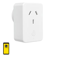 Brilliant White Smart WiFi Plug with Electricity Monitor