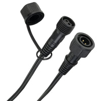 Brilliant Black 5m Cable Garden Lighting 2-Pin Cable