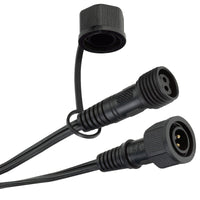 Brilliant Black 10m Cable Garden Lighting 2-Pin Cable